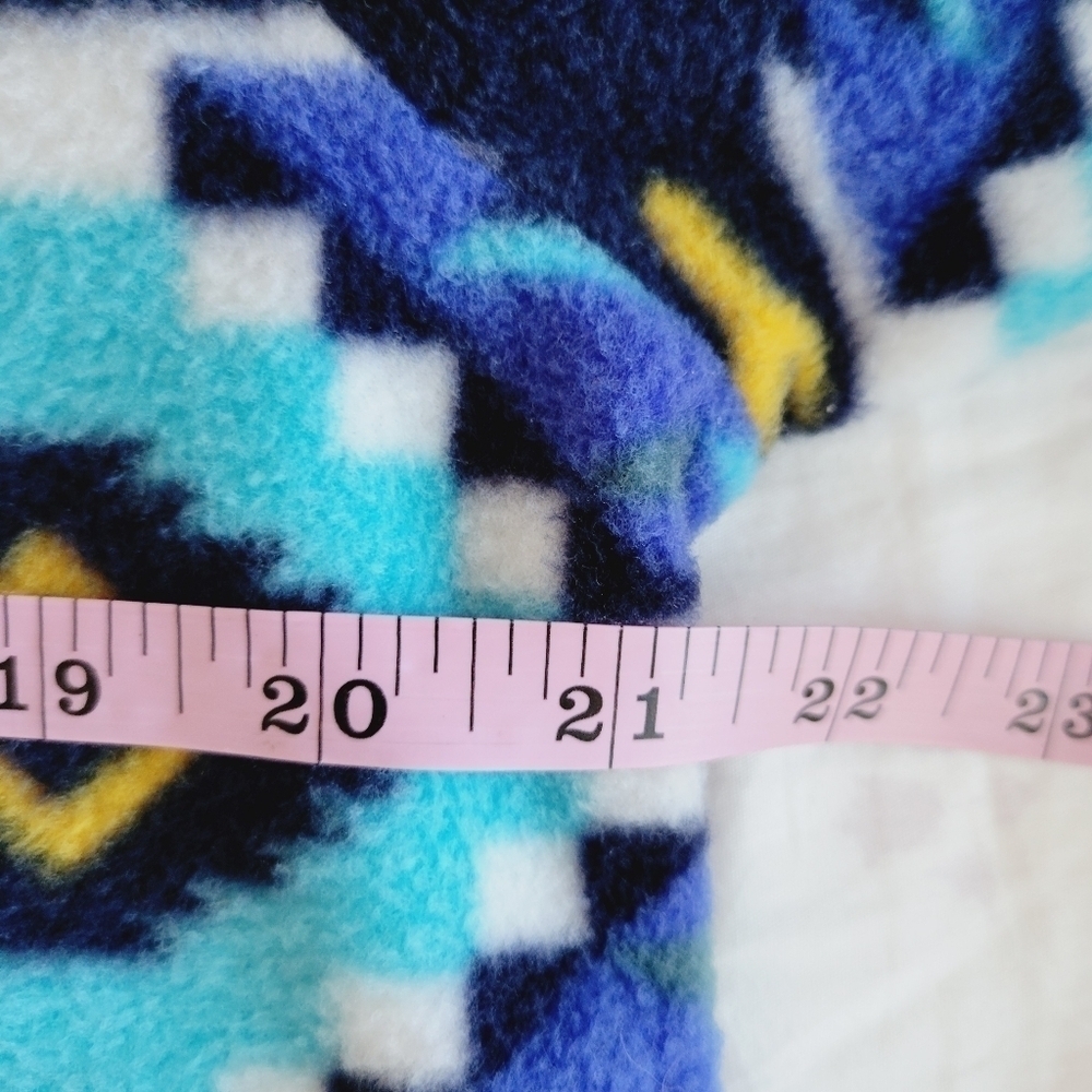 WESC Moritz Aztec Unisex Polar Fleece Jacket - Picture 12 of 13